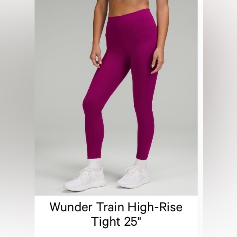 Lululemon Wunder Train Leggings